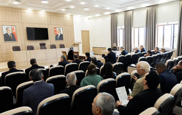 Nazir Vilayət Eyvazov Sumqayıtda vətəndaşların müraciətlərini dinləyib və sıra baxışı keçirib