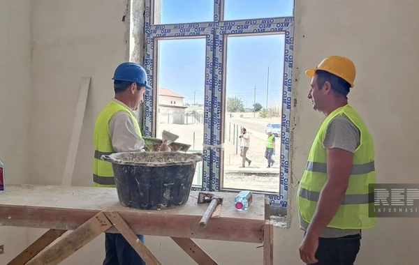 Növrəs Cəfərov: Soltanlı kəndində yaşayış evlərinin inşasında işlərin 50 %-i görülüb