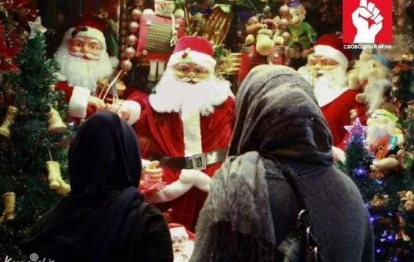 Tehranda Yeni il ab-havası: İşıqlar, musiqi və Santa-Klaus