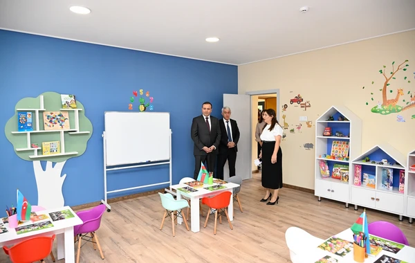Heydər Əliyev Fondu Qaradağ rayonunda körpələr evi-uşaq bağçasını bərpa etdi