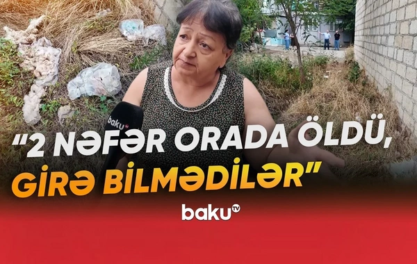 Gəncədə sakinlərin əsəbi tarıma çəkildi: Ayaqaltında qalmışıq