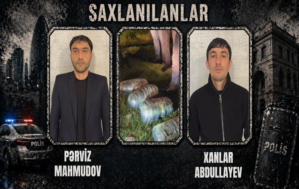 Oğuzda narkokuryerlər saxlanılıb