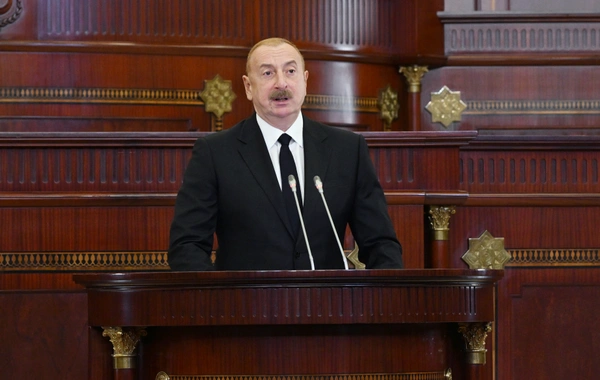 İlham Əliyevin yeddinci çağırış Milli Məclisin ilk iclasında çıxışının TAM MƏTNİ