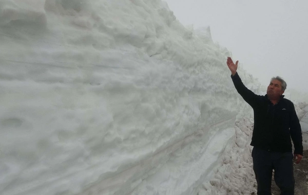 Türkiyədə qarın hündürlüyü 2 metri ötüb