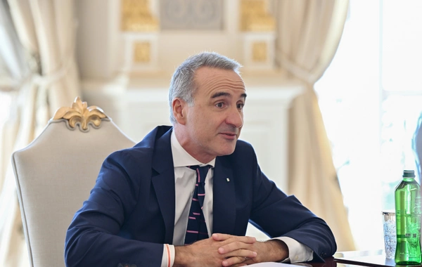 İlham Əliyev ATƏT Parlament Assambleyasının prezidentini qəbul edib