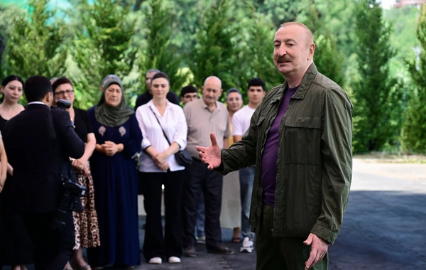 Prezident İlham Əliyev Xocavənd rayonunun Quzeyxırman kəndində olub