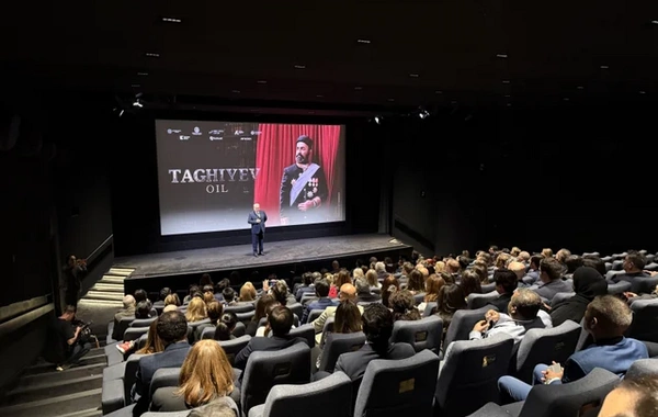 Londonda "Tağıyev: Neft" bədii filminin təqdimatı olub