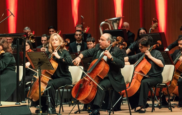 Placido Domingo performed at the Heydar Aliyev Center