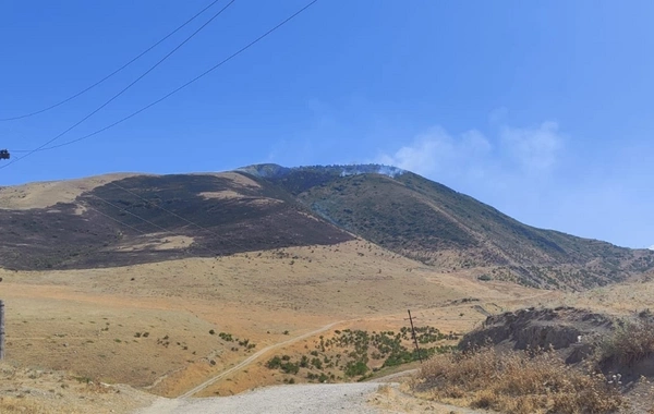 Siyəzəndə dağlıq ərazidə yanğın başlayıb