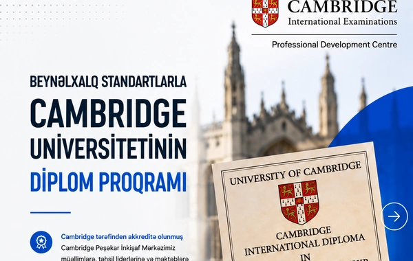 Bakıda Kembric Universitetinin ilk rəsmi təhsil nümayəndəliyi fəaliyyətə başladı