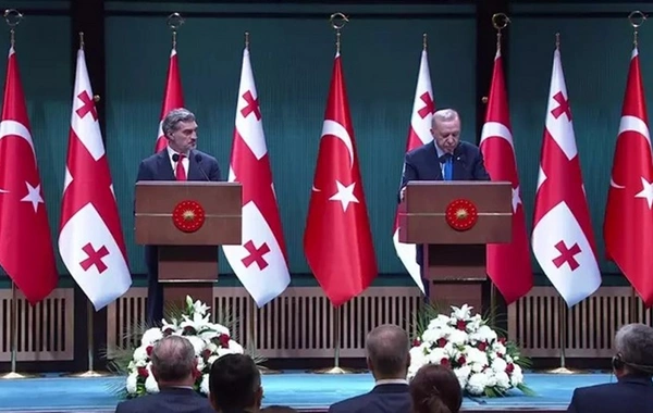 Ərdoğan: Azərbaycan və Gürcüstanla birlikdə regional təhlükəsizliyə töhfə verməkdəyik