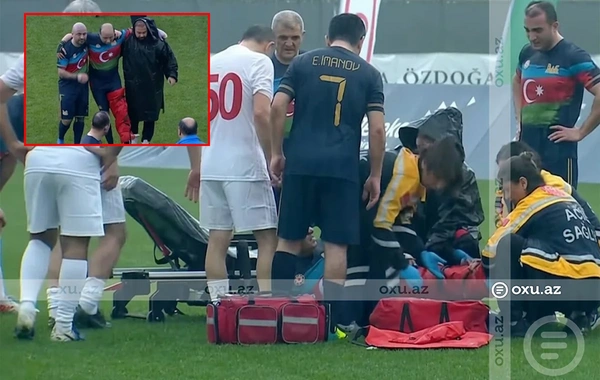 Azərbaycanlı deputat futbol matçında ağır zədələndi