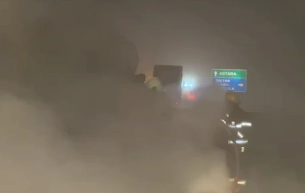 Ələt-Astara yolunda yük maşınında YANĞIN olub