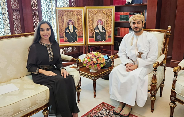 Лейла Алиева встретилась в Маскате с наследным принцем Султаната Оман Сейидом Зиязином бен Хайсамом Аль Саидом