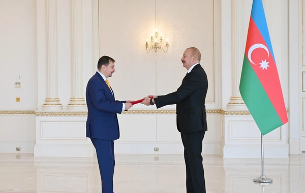 İlham Əliyev BMT-nin Azərbaycanda yeni təyin olunmuş rezident əlaqələndiricisini qəbul edib