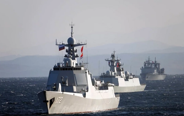 Üç ölkədən ABŞ-yə güc nümayişi: Rusiya, Çin və İran donanması birləşdi