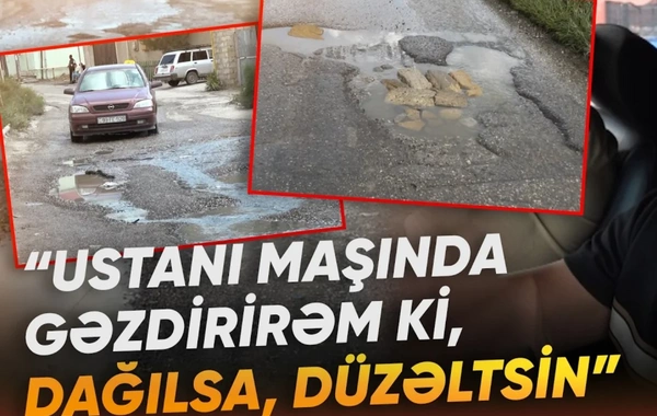 Dostluq küçəsində çirkab düşmən: Sakinlər beziblər