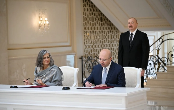 Azərbaycan və UN-Habitat WUF13 standartlarının gələcəkdə tətbiqi ilə bağlı Niyyət Məktubu imzalayıb