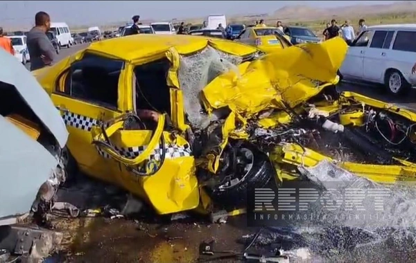 Naxçıvanda ağır yol qəzası olub, ölənlər və yaralananlar var