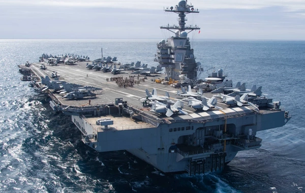 ABŞ-dən İrana sərt siqnal: Ən böyük aviadaşıyıcı Aralıq dənizinə daxil oldu