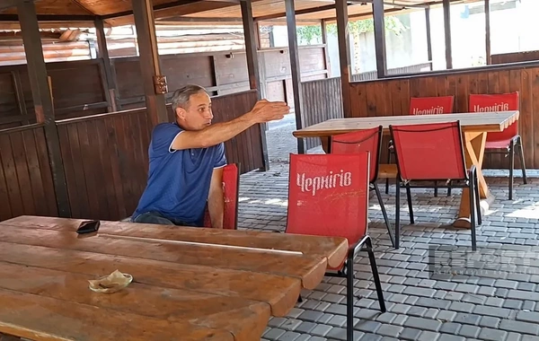 Kiyevdə Rusiyanın hücumu nəticəsində azərbaycanlıya məxsus restoran dağılıb