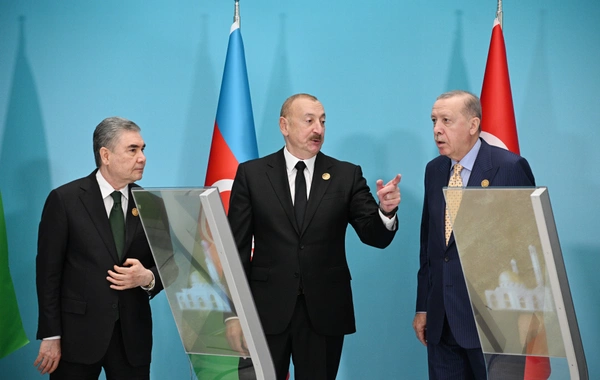 Türkmənistan tərəfindən Füzulidə tikiləcək məscidin onlayn formatda təməli qoyulub