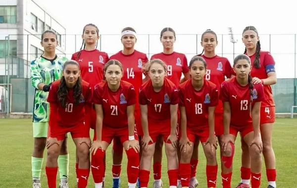 Azərbaycanın U-17 qızları yenə böyükhesablı məğlubiyyətlə üzləşib