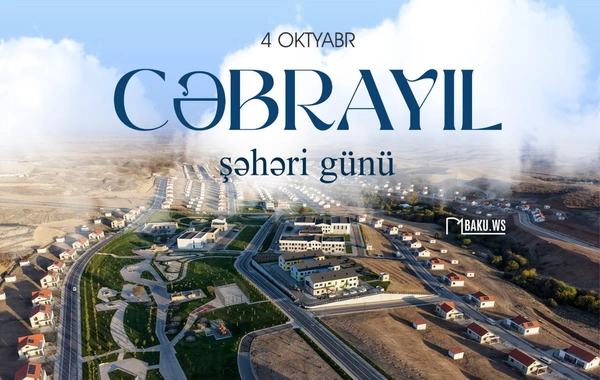 Cəbrayıl şəhərinin azad olunmasından 6 il ötür