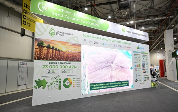 İlham Əliyev 19-cu "Caspian Agro Week" və 31-ci "InterFood Azerbaijan" sərgiləri ilə tanış olub