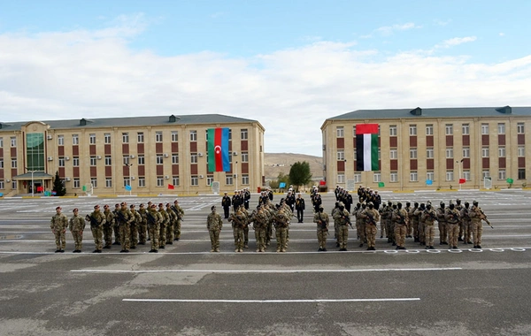 "Sarsılmaz Tərəfdaşlıq-2025" birgə xüsusi təyinatlı qüvvələr təlimi sona çatıb "Sarsılmaz Tərəfdaşlıq-2025" birgə xüsusi təyinatlı qüvvələr təlimi sona çatıb