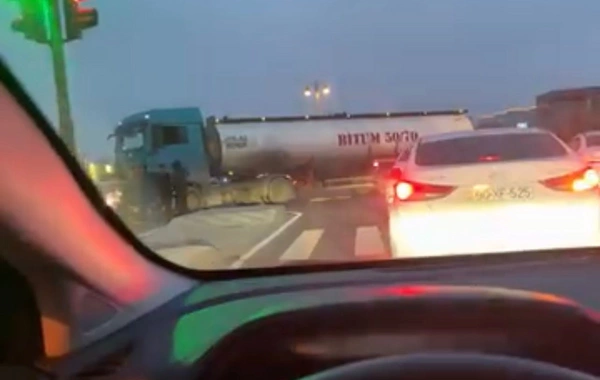 Nobel prospektində ağır yol qəzası baş veri