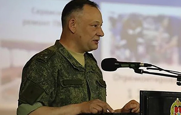 Arrested Major General of the Armed Forces of the Russian Federation
