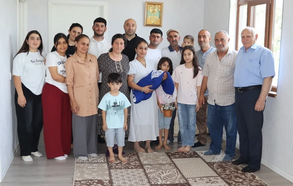 Xocalının Şuşakəndində ilk körpə dünyaya gəlib