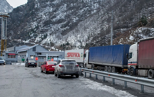 Rusiya-Gürcüstan quru sərhədi bağlandı - SƏBƏB
