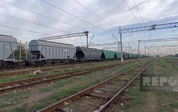 Rusiya taxılı ilə yüklənmiş qatar Azərbaycandan Ermənistana yola düşüb