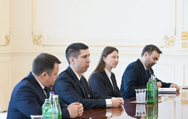 Prezident İlham Əliyev Moldovanın Baş nazirinin müavinini qəbul edib