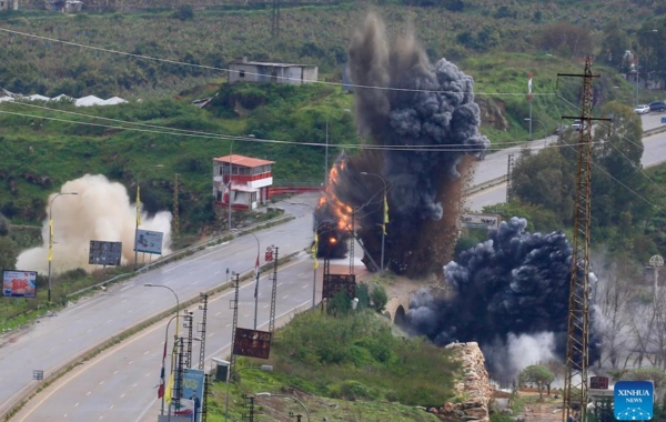 İsrail Livanın Litani çayı üzərindəki körpüyə zərbə endirdi
