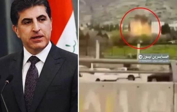 Bərzaninin evinə PUA hücumu olub