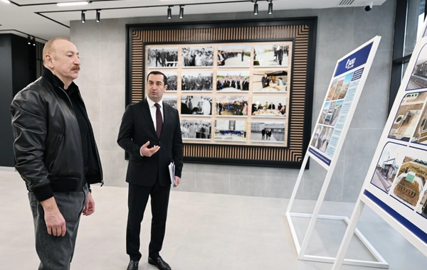 Prezident İlham Əliyev Şamaxıda "Şirvan Aqro" heyvandarlıq kompleksinin açılışında iştirak edib