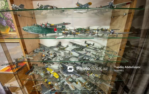 17 yaşında təyyarə idarə edən pilotun miniatür dünyasından FOTOREPORTAJ