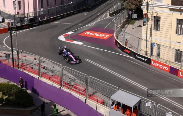 Formula 1 üzrə Azərbaycan Qran-prisində ikinci sərbəst yürüş başlayıb