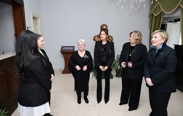 Mehriban Aliyeva visited the Mirza Fatali Akhundzade Museum of Azerbaijani Culture in Tbilisi