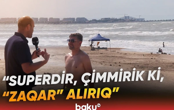 Küləkli havada özlərini riskə atanlar danışdılar: Bir balaca irəli getsən, dəniz aparar