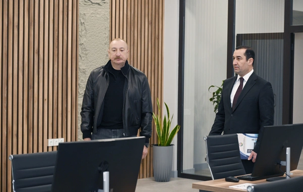 Prezident İlham Əliyev Şamaxıda "Şirvan Aqro" heyvandarlıq kompleksinin açılışında iştirak edib