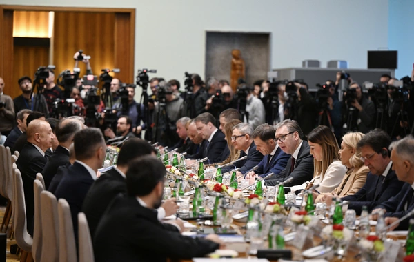 В Белграде состоялось 1-е заседание Совета стратегического партнерства между Азербайджаном и Сербией