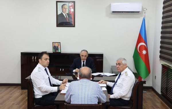 Kamran Əliyev Şamaxıda vətəndaşları qəbul edib