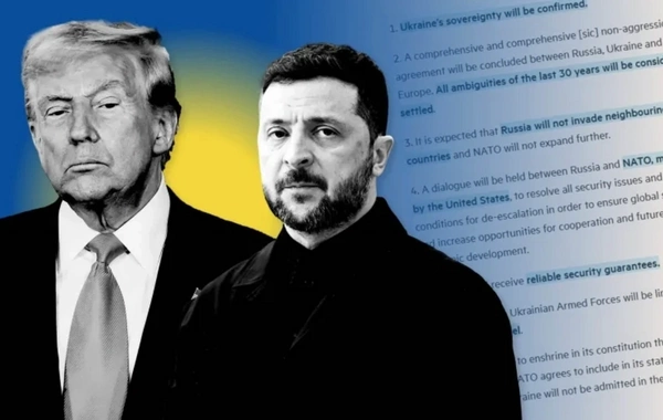 Trampın Ukrayna münaqişəsi üzrə sülh planı qısaldılıb