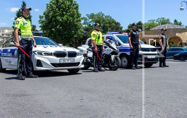 Polis Günündə də post başında – Bakının küçələrindən diqqətçəkən FOTOLAR