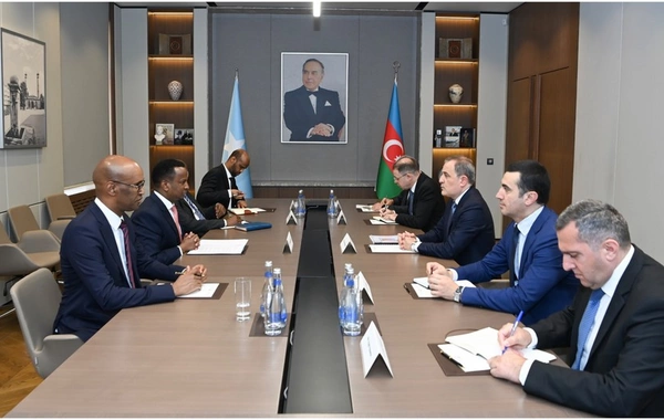 Azərbaycan və Somali XİN başçıları arasında geniştərkibli görüş keçirilib - YENİLƏNİB