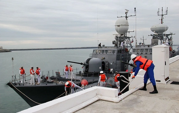 Iranian military ships that participated in the AZIREX-2025 exercises have left the Baku port